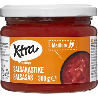 Xtra salsakaste medium 300 g