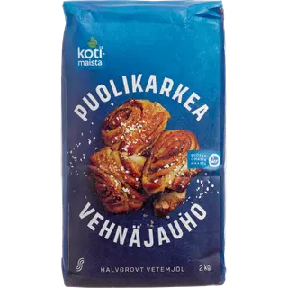 Kotimaista nisujahu 2 kg