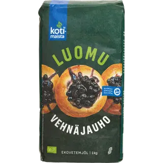 Kotimaista nisujahu 1 kg, organic