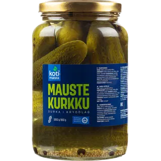 Kotimaista marineeritud kurgid 1650 g