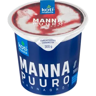 Kotimaista Mannapuder 300 G