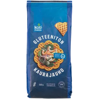 Kotimaista kaerajahu 500 g, gluteenivaba