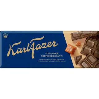 Karl Fazer šokolaad soolase iirise krõmpsuga 180 g