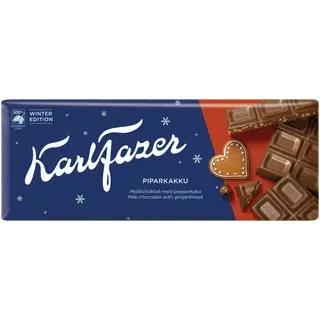 Fazer Winter piimašokolaad piparkoogitükkidega 200g