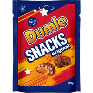 Fazer Dumle Snacks kommikott 100g