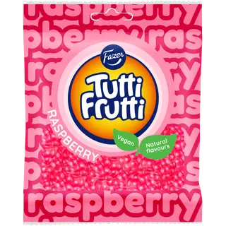 Fazer Tutti Frutti vaarikamaitselised kummikommid 90g