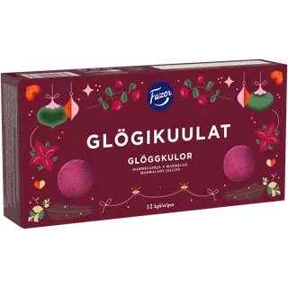 Fazer Glögikuulid kommikarp 260g