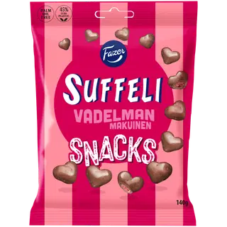 Fazer Suffeli Snacks vaarikamaitseline 140g
