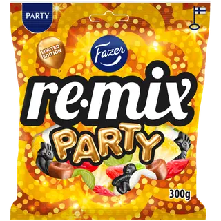 Fazer Remix Party mix kommikott 300g