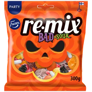 Remix Bad hapude kommide ja lagritsasegu kommikarp 300 g