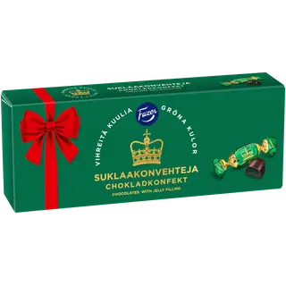 Fazer rohelised marmelaadikuulid kommikarbis 295g