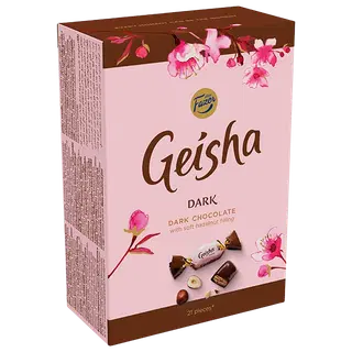 Geisha Dark kommikarp 150g