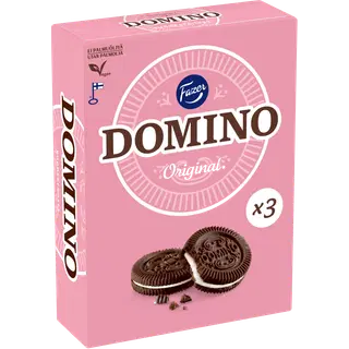Fazer Domino Original kakaoküpsised 525 g vegan