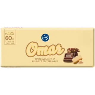 Fazer Omar šokolaaditahvel 180g