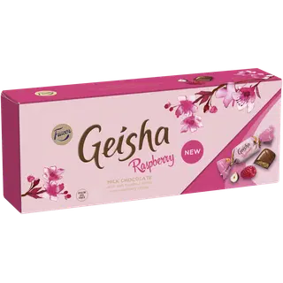Fazer Geisha šokolaadikommid vaarikatäidisega 250g