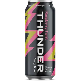 Thunder Energy Vaarikas, suhkruvaba energiajook 500 ml