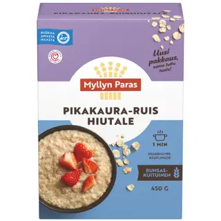 Myllyn Paras kaera-ja rukkihelbed 450 g