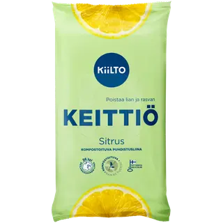Kiilto köögipuhastuslapid tsitrus 36tk