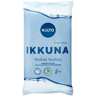 Kiilto klaasipuhastuslapid 36tk