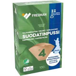Fredman Kohvifilter N:04 /100, pruun