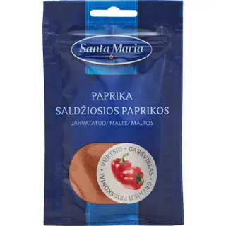 Jahvatatud paprika SANTA MARIA, 22g
