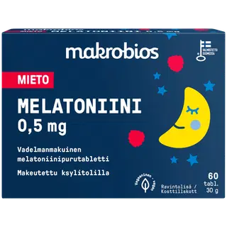 Makrobios Junior melatoniini tabletid 60 tk 27 g