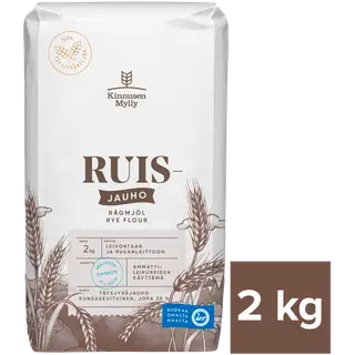 Kinnusen Mylly rukkijahu 2 kg