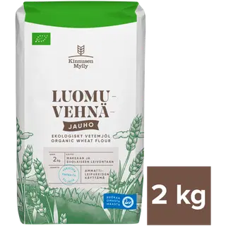 Kinnusen Mylly ökoloogiline nisujahu 2 kg