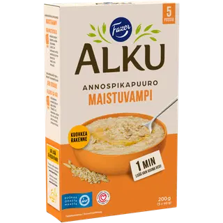Fazer Alku kaera-kiirpudruportsjonid, 5 × 40 g