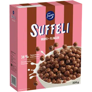 Fazer Suffeli kakaoga hommikuhelbed 320g