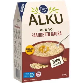 Fazer Alku puder röstitud kaerahelvestest, 500 g