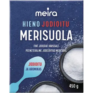 Meira peeneteraline jodeeritud meresool 450g