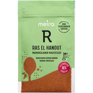 Meira ras el hanout maitseainesegu soola pole lisatud 25g