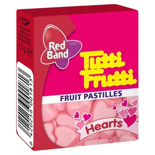 Tutti-Frutti Hearts pastillid 15 g