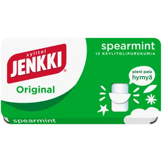 Jenkki Original Spearmint ksülitoliga närimiskummid 18 g