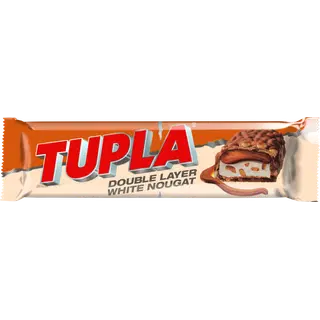Šokolaadibatoon valge nugatiga, TUPLA, 48 g
