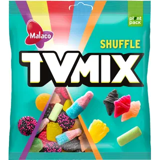 Malaco TV Mix Shuffle kummikommide segu 340g