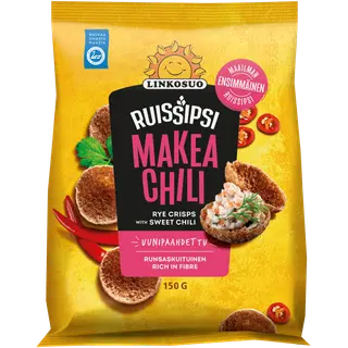 Rukkikrõpsud magusa tšilliga 150g