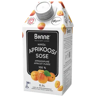 Bonne premium aprikoosipüree 100% 500ml