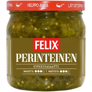 Felix, traditsiooniline kurgisalat, 420 g