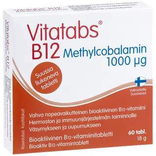 Vitatabs B12 vitamiin 1000 MCG 60tk