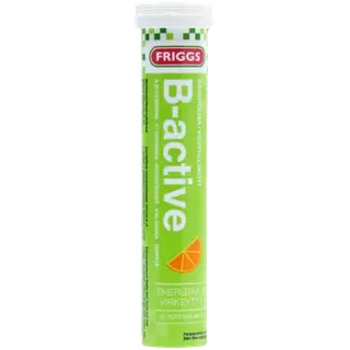 Friggs kihisevad B-Active vitamiini tabletid apelsini 20tk