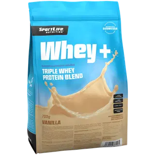Sportlife vadakuvalk Whey+ vanilli, 700 g