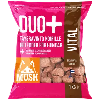 Mush Duo Siga-Veis lemmikloomadele 1KG