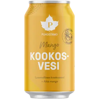 Puhdistamo Kookosvesi mango, 0,31 l