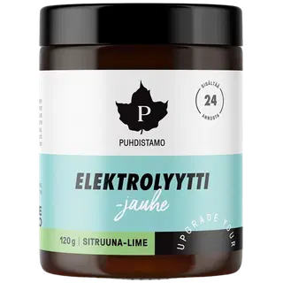 Puhdistamo sidruni-laimi maitseline elektrolüüt, 120 g