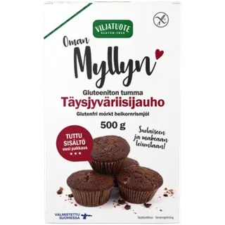 Viljatuote tume täisterariisijahu 500 g, gluteenivaba