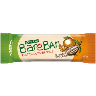 Barebar batoon apelsini-toorkakao, 40 g