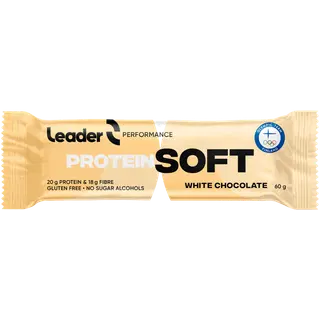 Leader Proteiinibatoon krõbe valge šokolaadi, 60 g