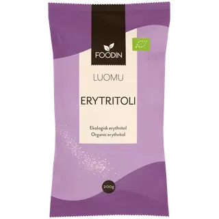 Foodin mahe erütritool 200 g